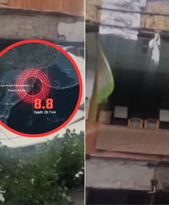 Potężne trzęsienie ziemi w Rosji. Nagrania mieszkańców Kamczatki
