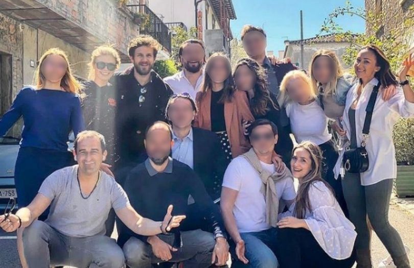 Joanna Opozda i Antek Królikowski bawią się we Włoszech z grupą znajomych