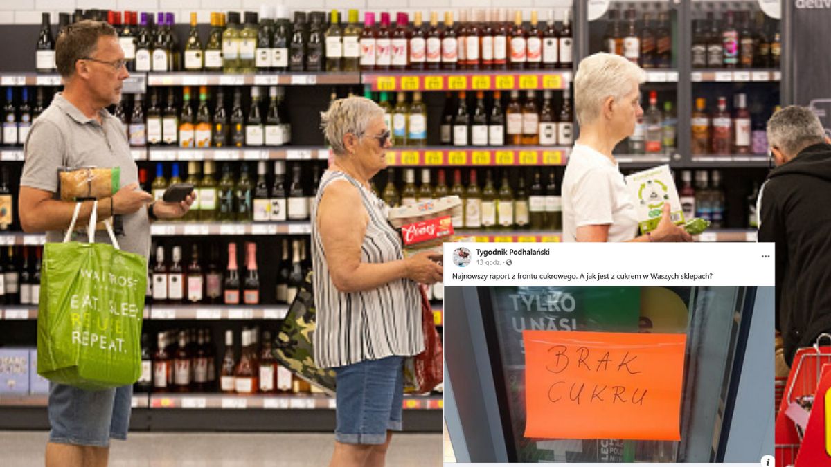 Polacy wykupują ze sklepów tyle torebek cukru, ile tylko są w stanie