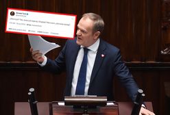 Tusk kpi z PiS. "Nie znam, pierwsze słyszę".