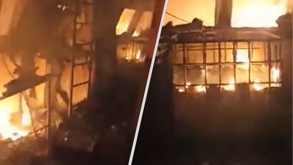 Dziennikarze agencji Reutera potwierdzili, że incydent wydarzył się w porcie w Chersoniu