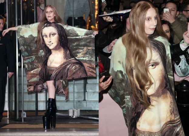 Lady GaGa przebrana za... "Mona Lisę"!