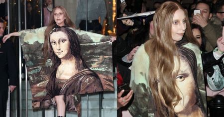 Lady GaGa przebrana za... "Mona Lisę"!