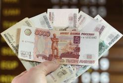 Wojna na Ukrainie. Kurs rubla mocno w dół