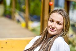 Sylwia Madeńska w krótkich szortach. Nogi do nieba