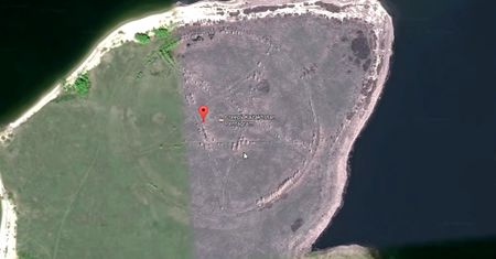 Z nudów przeglądał mapy Google. Szokujące odkrycie. Pentagram?