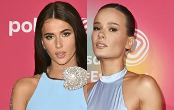 "Mroźny" trend porwał gwiazdy Sopotu. Tak noszą "icy blue"