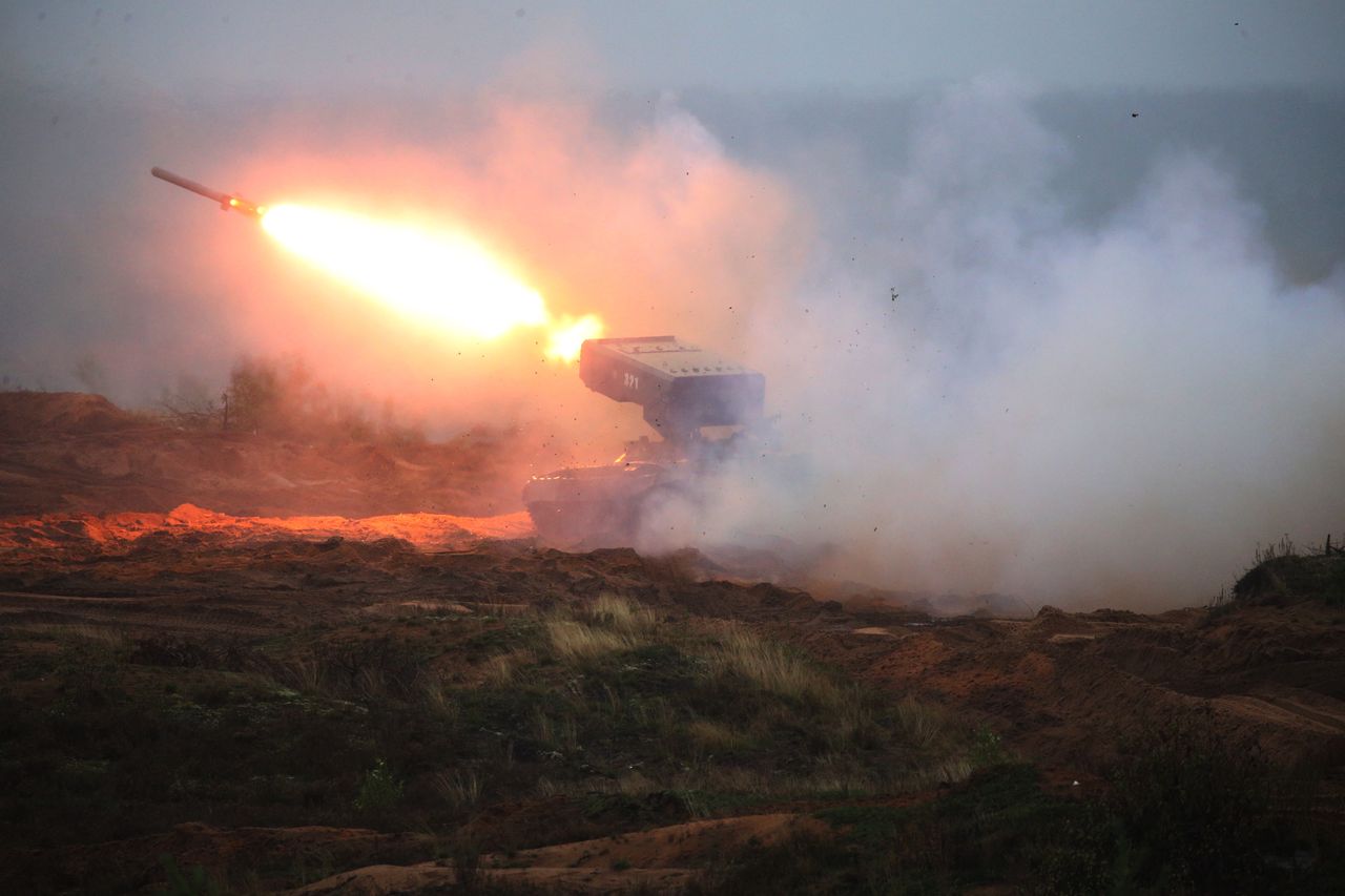 Rosyjska armia w akcji na manewrach Zapad 2017