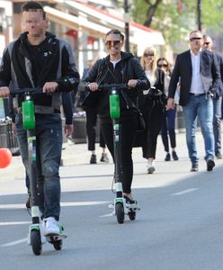 Hulajnogi elektryczne. Lecisz jak Superman. Twarz działa jak zderzak, który się miażdży od uderzenia