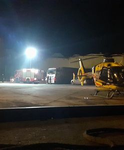 Koronawirus. To znów się dzieje. Brakuje karetek, więc latają helikoptery
