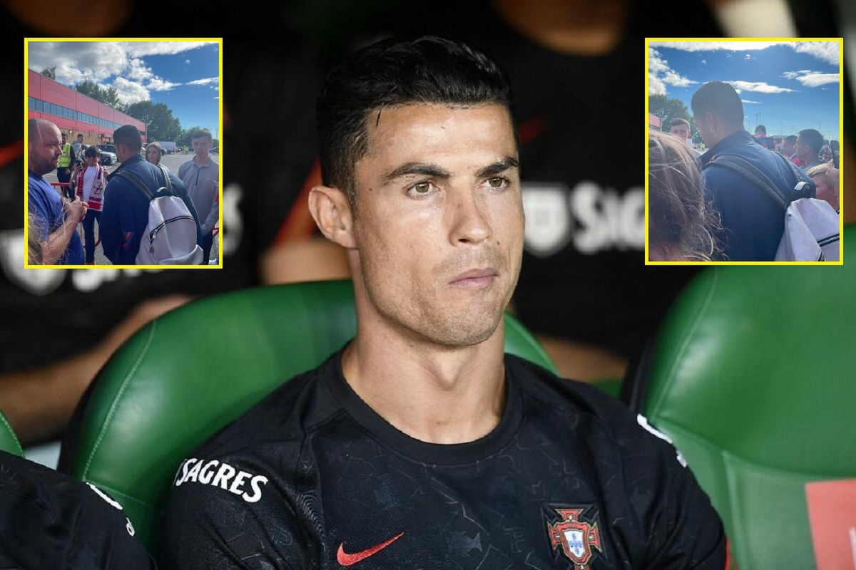 Burza po zachowaniu Cristiano Ronaldo. Puszczają mu emocje