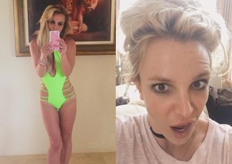 Chuda Britney Spears w kostiumie kąpielowym (FOTO)