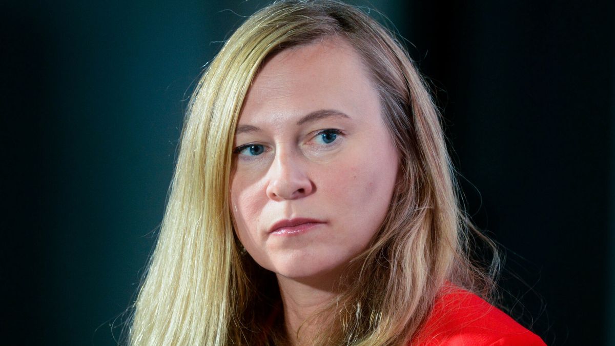 Igrzyska Wolno?ci 2024 w ?odzi20.10.2024 Lodz. Igrzyska Wolnosci - Edycja XI pod haslem: Miasto Europa Przyszlosc. Fot. Piotr Kamionka/REPORTERN/z: Iga Kazimierczyk - Liderka i wspoltworczyni kampanii ?Wolna szkola?PIOTR KAMIONKA/REPORTER