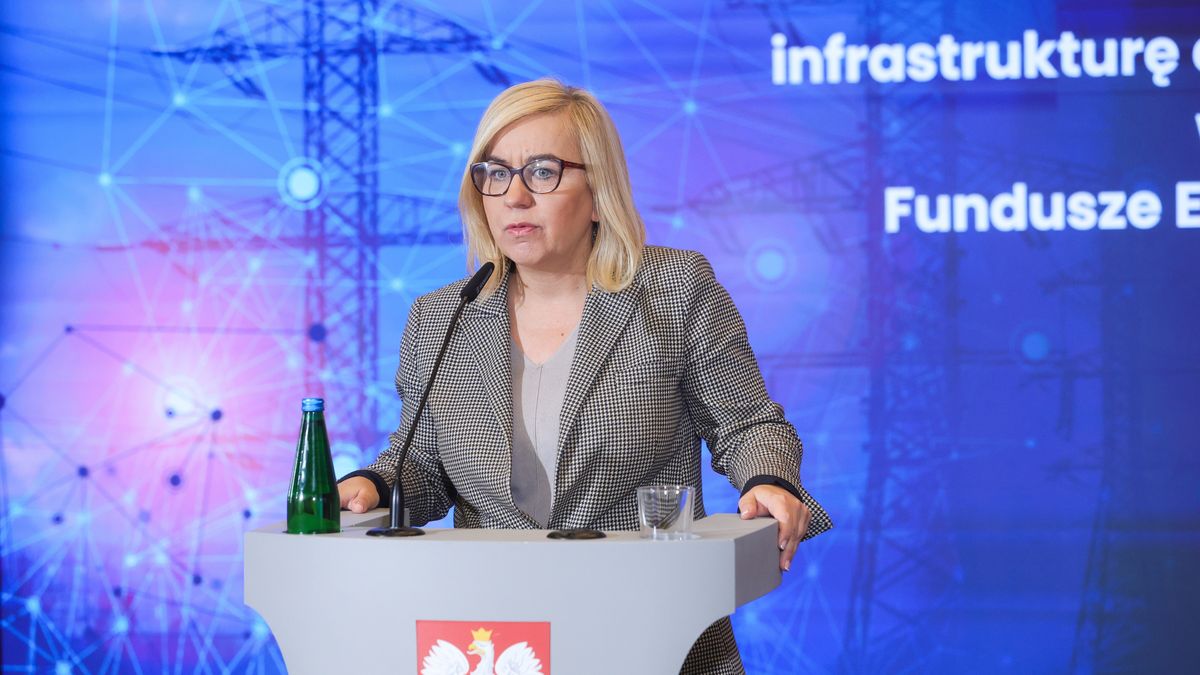Minister klimatu i środowiska Paulina Hennig-Kloska