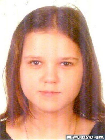 Policja poszukuje zaginionej 14-letniej mieszkanki Ostrowca Św. Dominiki Janikowskiej