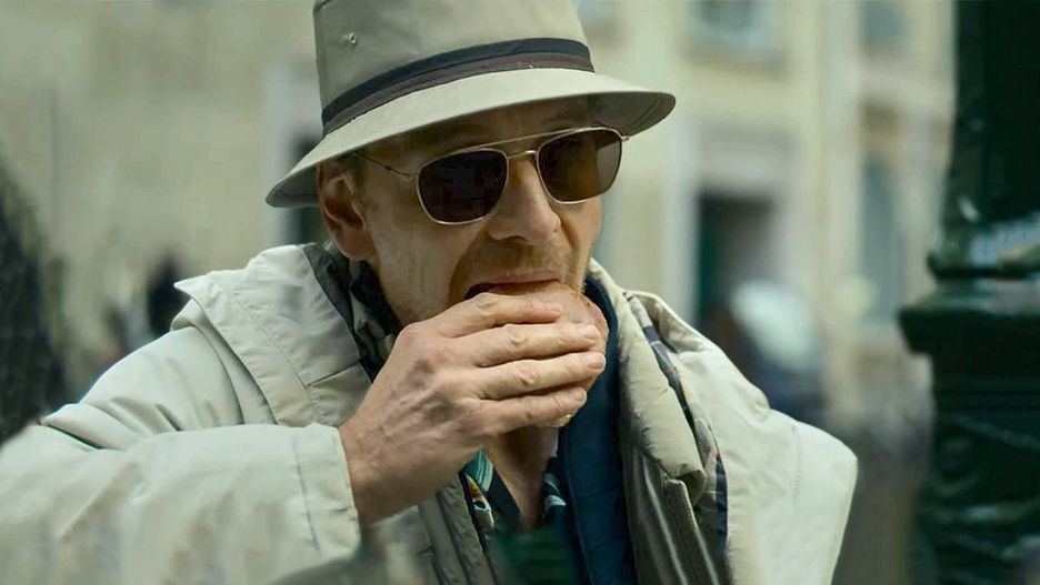 Michael Fassbender jako "niemiecki turysta"