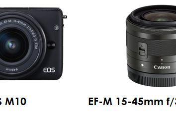 Canon: lustrzanka w kompaktowej obudowie EOS M10 z obiektywem EF-M 15-45mm f/3.5-6.3 IS STM (wideo)