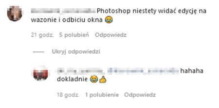 Małgorzata Rozenek przerabia zdjęcia na Instagramie