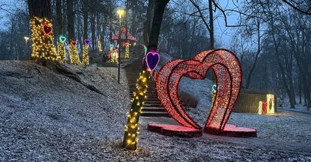 Bytom: Góra Miłości znowu płonie. Nie tylko w walentynki