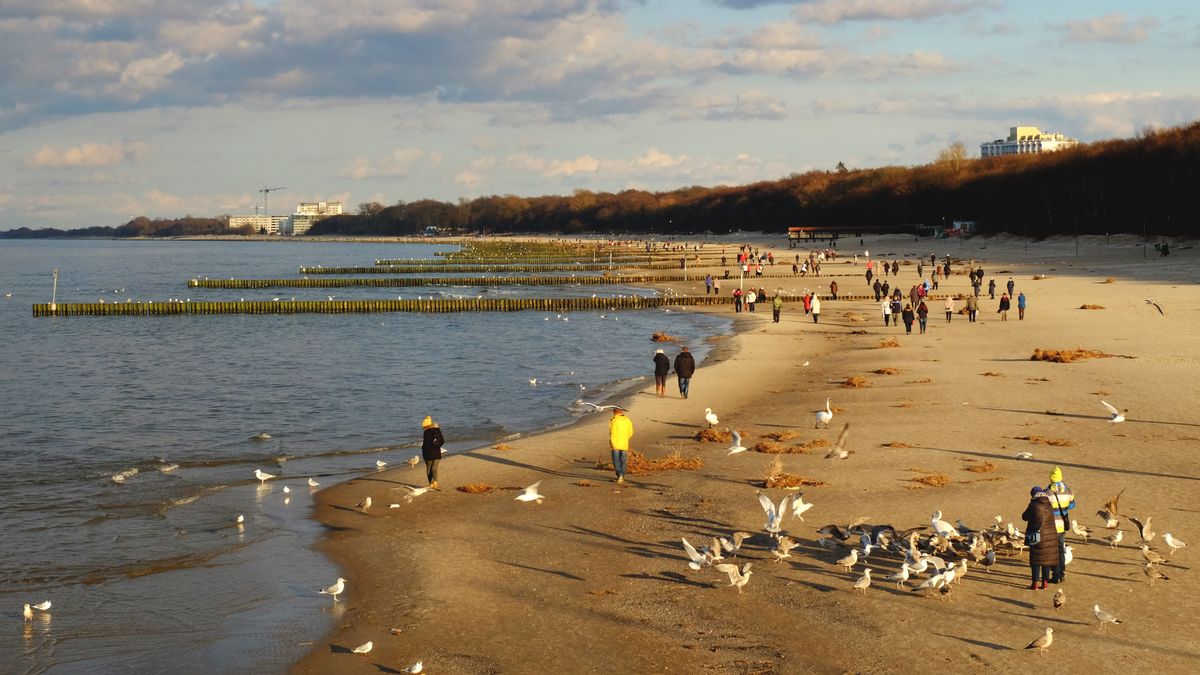 Kołobrzeg jesienią