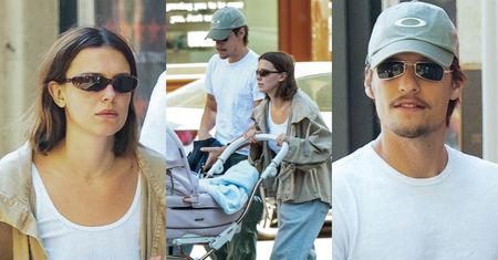 22-letnia Millie Bobby Brown i Jake Bongiovi spacerują z adoptowaną córką (ZDJĘCIA)