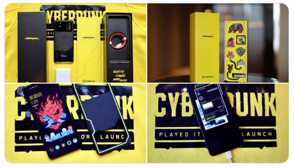 A tak wygląda OnePlus 8T w wersji Cyberpunk 2077