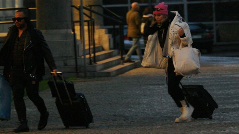 Sandra Kubicka spóźniła się na pociąg