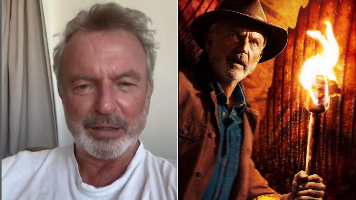 Sam Neill choruje na nowotwór. 