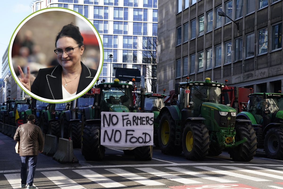 Protest rolników w Brukseli. Policja użyła armatek wodnych. Wśród poszkodowanych polska europosłanka