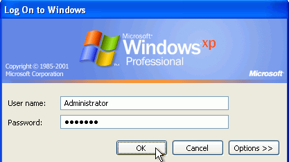 Obejście hasła administratora w Windowsie XP 1