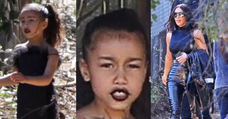 Kim Kardashian atakowana przez "instamatki". "Czemu pozwalasz nosić North makijaż do kościoła?" (FOTO)