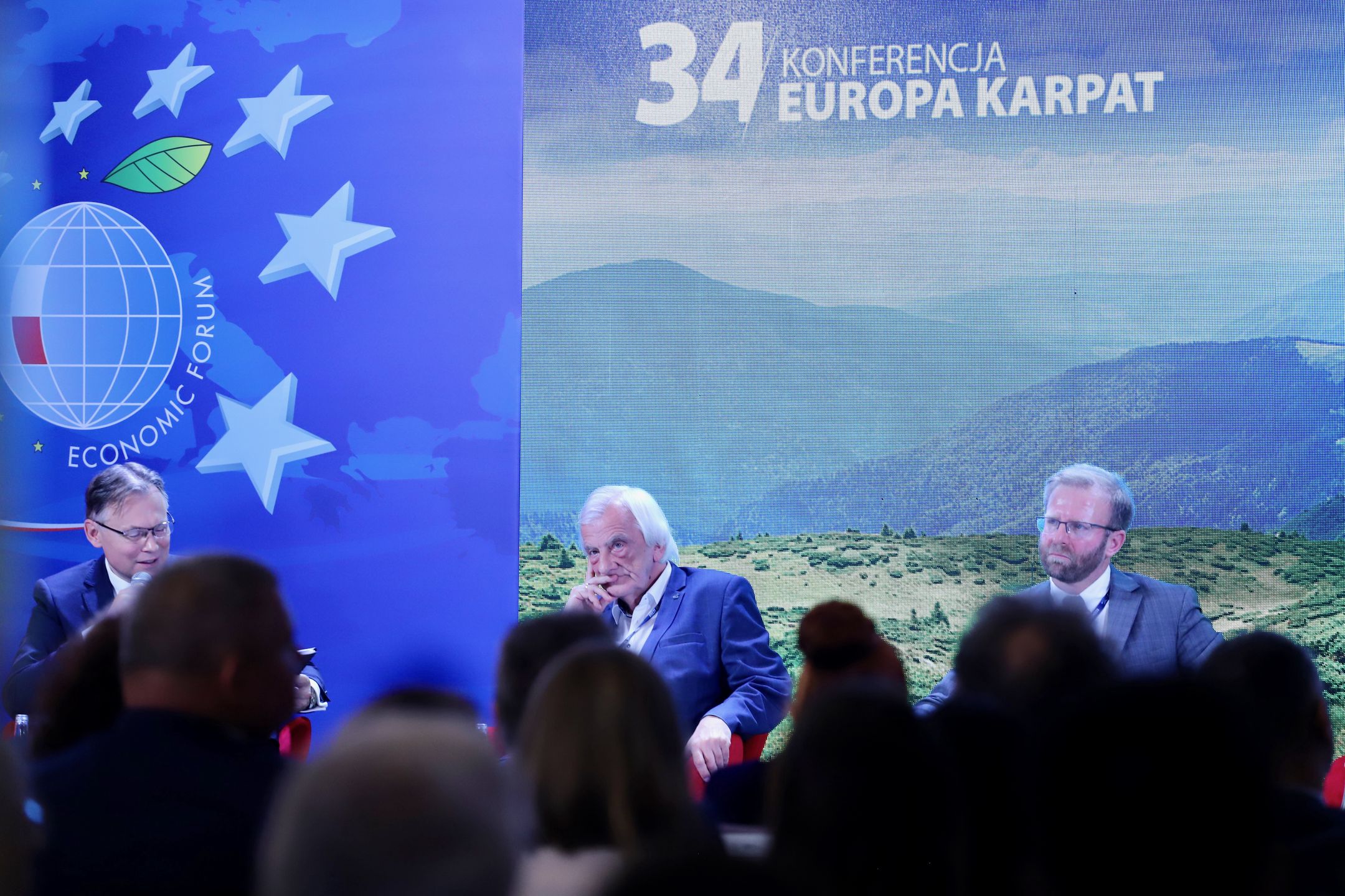 Panel dyskusyjny z udziałem marszałka Sejmu Ryszarda Terleckiego podczas Forum w Karpaczu