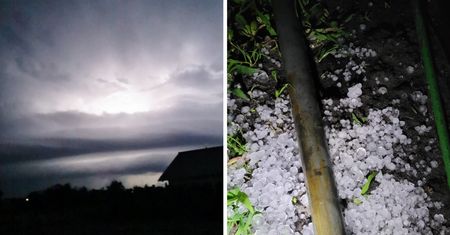 Do Polski dotarły silne burze. Ulewy i grad