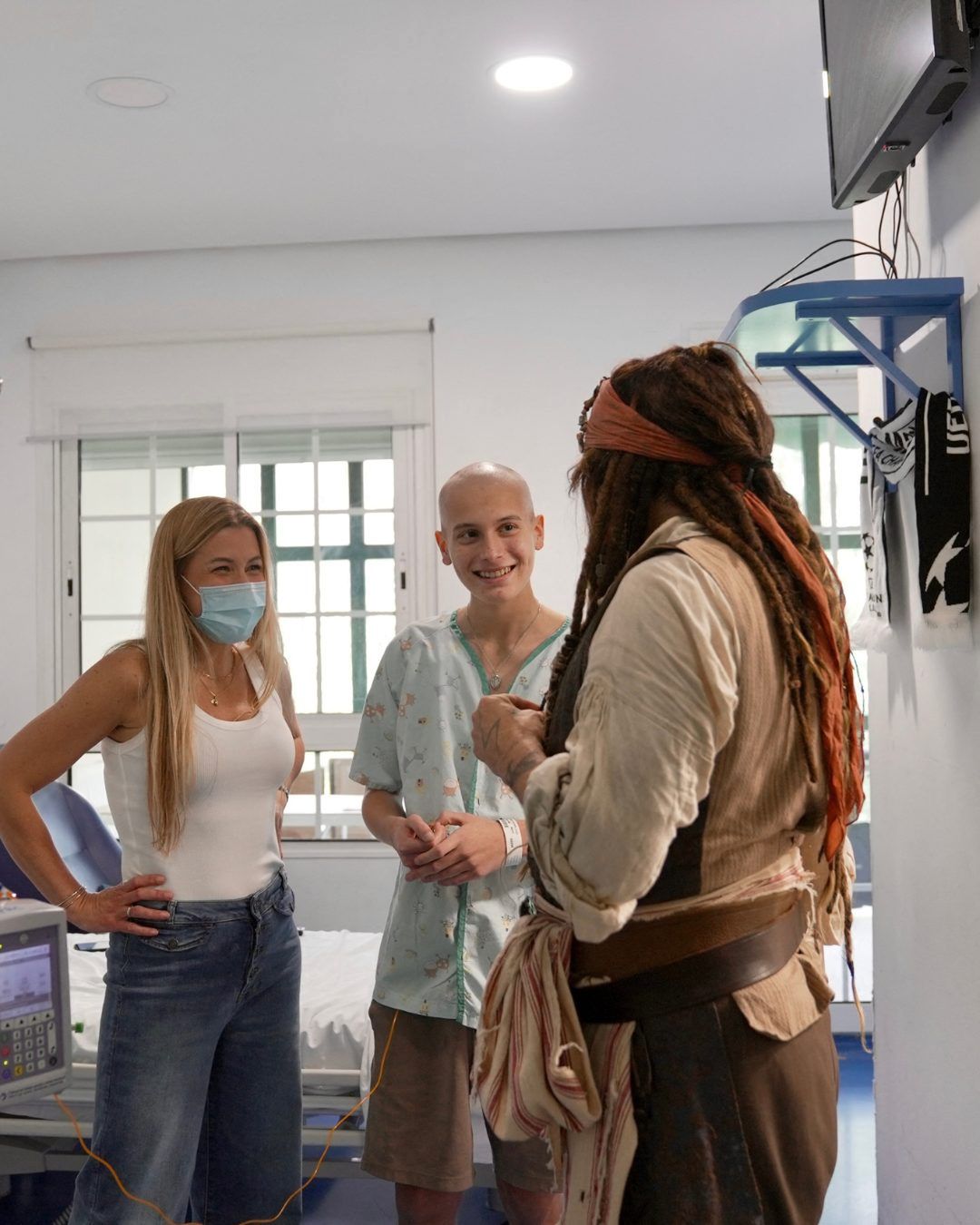 Johnny Depp pojawił się w szpitalu dla dzieci 