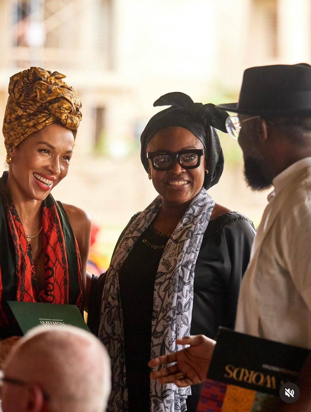 Omenaa Mensah upamiętniła ojca