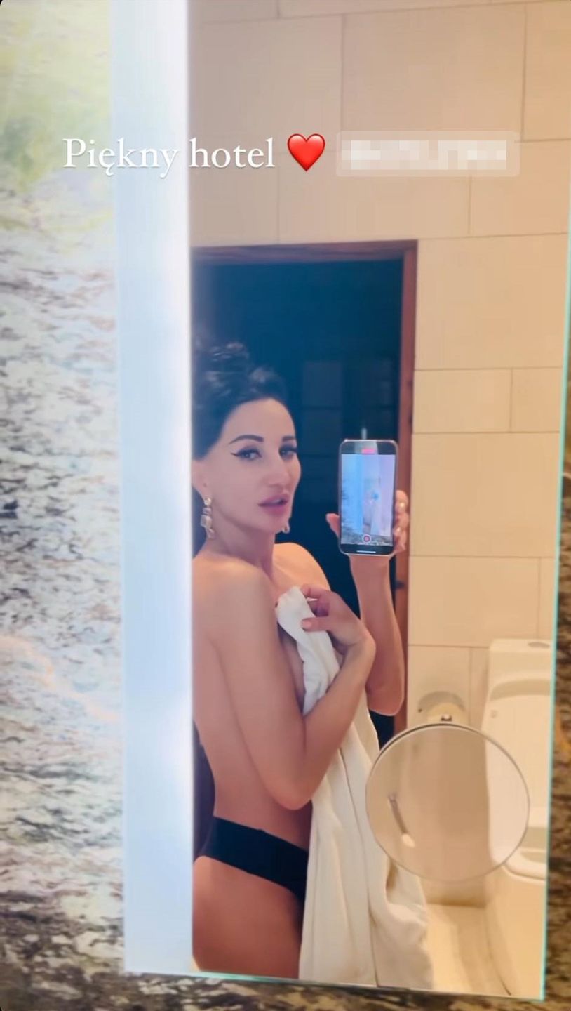 Insta-relacja Justyny Steczkowskiej z hotelu