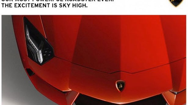 Zapowiedź Lamborghini Aventador Roadster