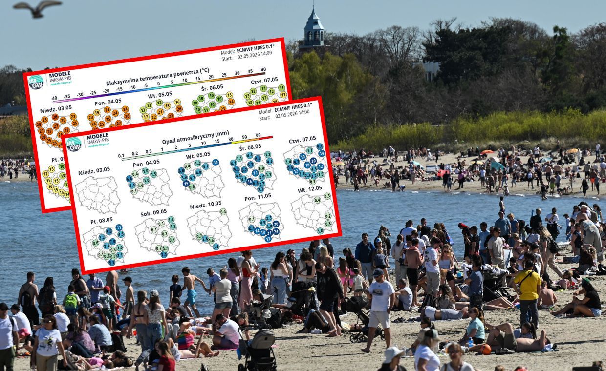 Fala upałów uderzy w środę 13 maja: w Warszawie nawet 33°C w cieniu — image 6