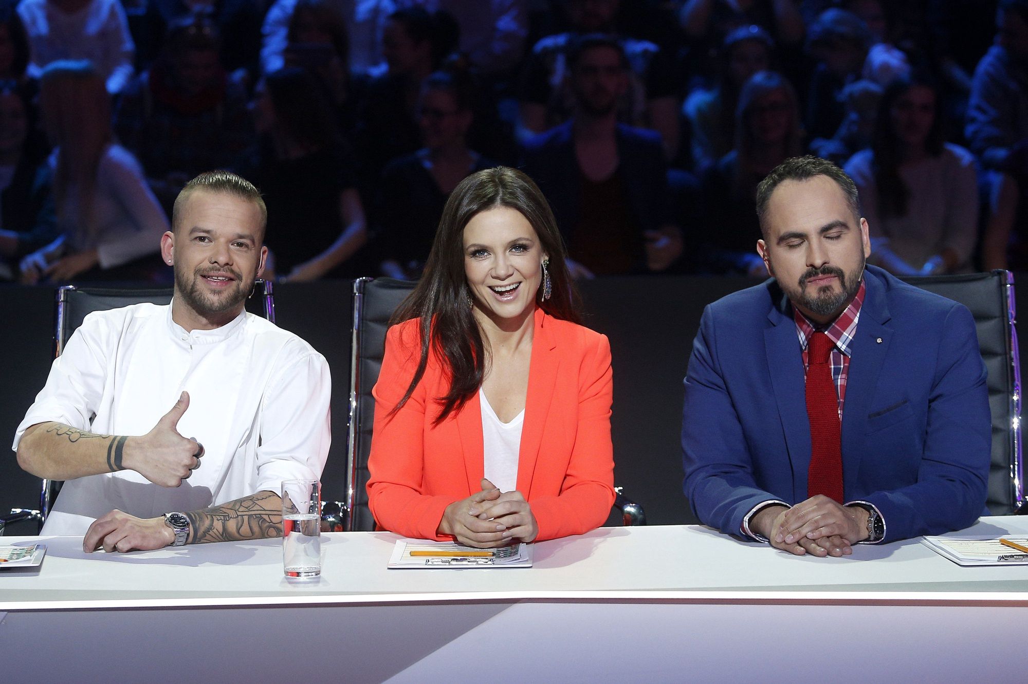 Kinga Rusin i Augustin Egurrola