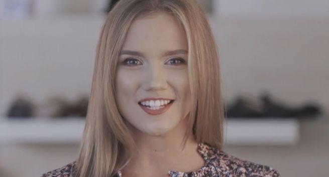 Agnieszka Kaczorowska promuje buty Wojas (wideo)