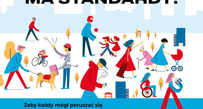 Warszawa w nowej kampanii informuje o ułatwieniach dla osób z niepełnosprawnościami