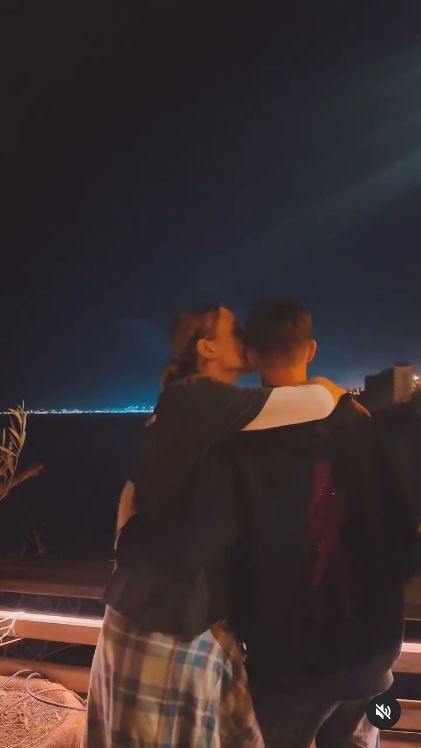 Monika Goździalska z synem