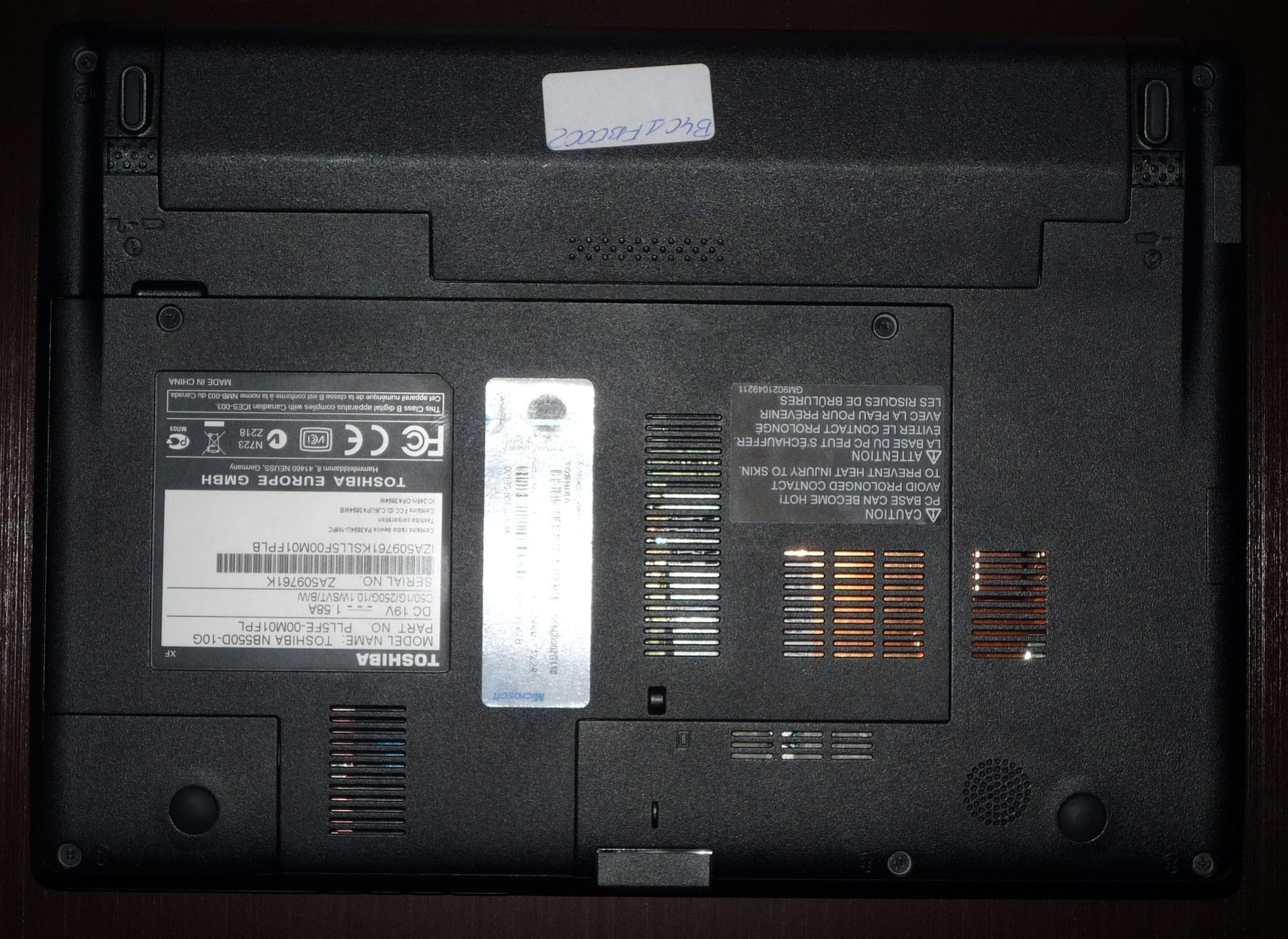 Toshiba NB550D - multimedialny maluch [test cz. 1] 6