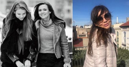 Iga Lis ogrzewa się zimą KAMIZELKĄ Z FUTREM… Co na to jej eko mama? (FOTO)