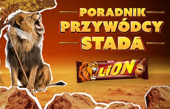 „Poradnik przywódcy stada” reklamuje batony Lion (wideo)