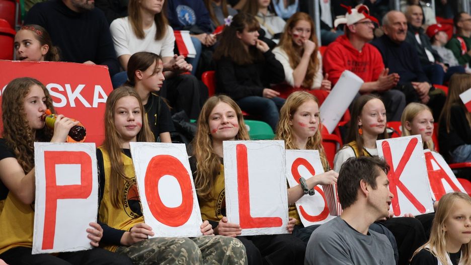 15.11.2025 r. Mecz kwalifikacji EuroBasketu 2027 kobiet Polska - Rumunia w Arenie Sosnowiec.