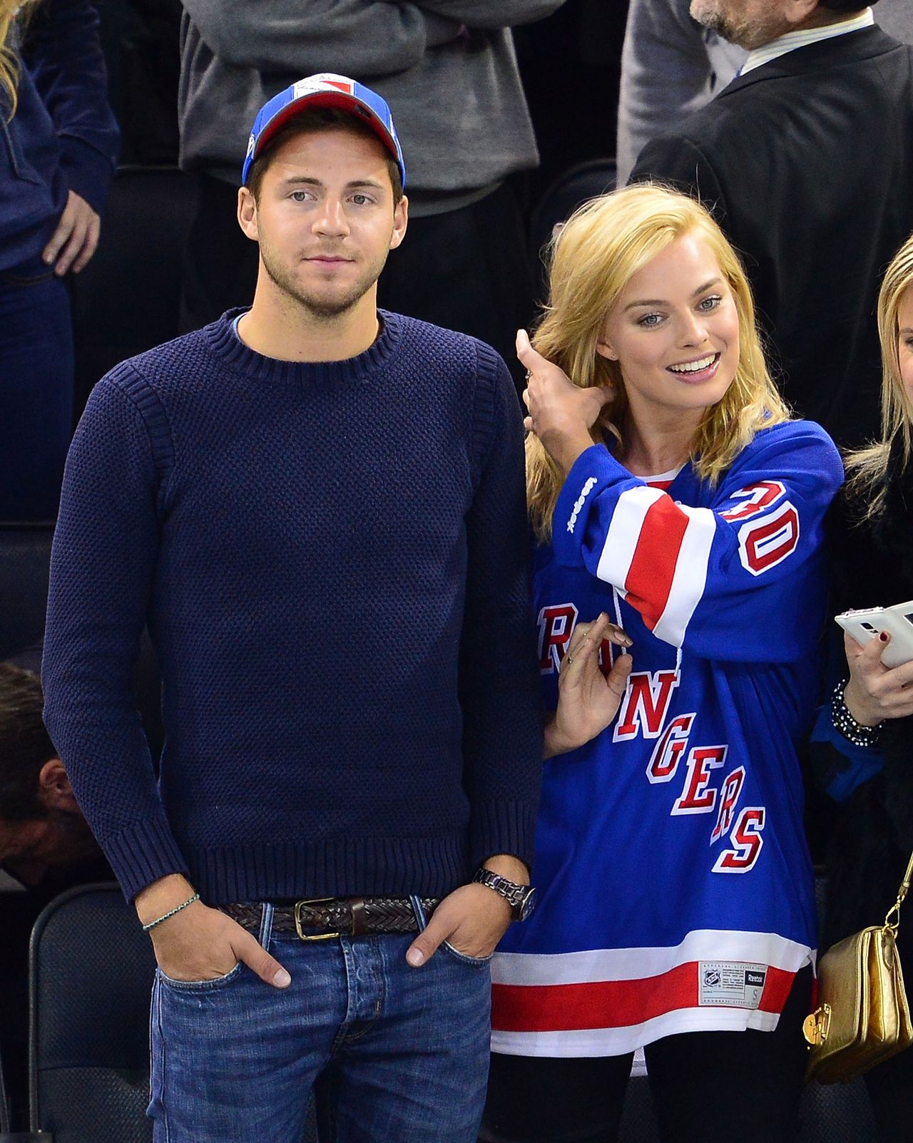 Margot Robbie i Tom Ackerley w 2014 r. 