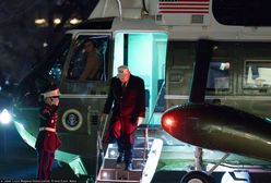 Wykryto "podejrzany obiekt". Transfer Trumpa na lotnisko zakłócony