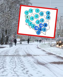 Śnieg i mróz -10 stopni. Jest najnowsza prognoza pogody