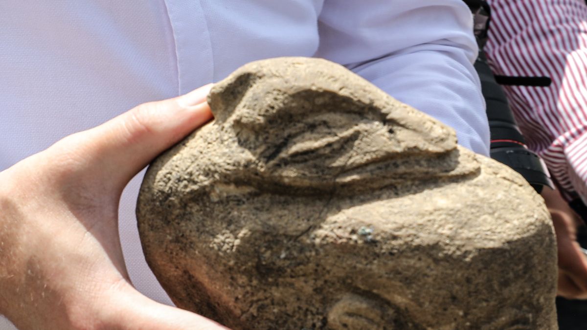 Rolnik przypadkowo znalazł pomnik bogini miłości i wojny, liczący aż 4,5 tys. lat